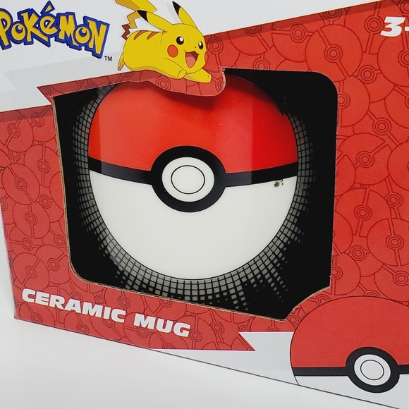 Pokemon Pokeball Ceramic Mug In Box - Picture 5 of 5